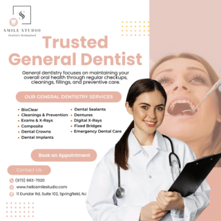 Smile Studio General Dentist Square Poster 1